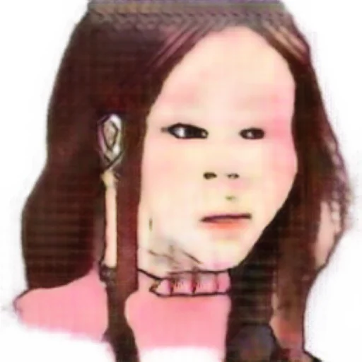 эскиз человеческое лицо губа