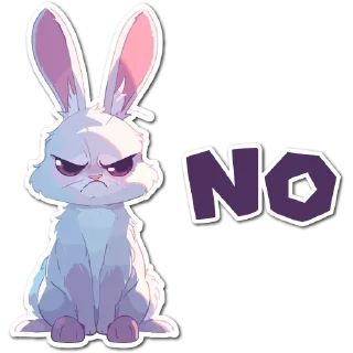 Sticker НейроЗайки @cute_enot_art - 5