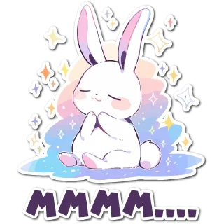 Sticker НейроЗайки @cute_enot_art - 8