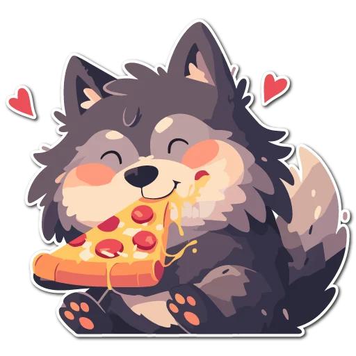 Стикер neurowolvesstickers - 1