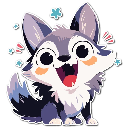 Sticker neurowolvesstickers - 1