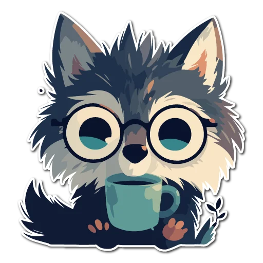 Sticker neurowolvesstickers - 1