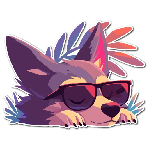 Sticker neurowolvesstickers - 1