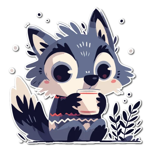 Sticker neurowolvesstickers - 1