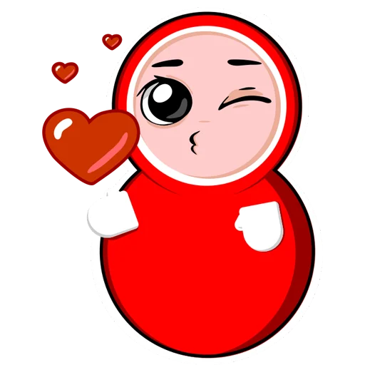 Sticker nevalyashka_mem - 1