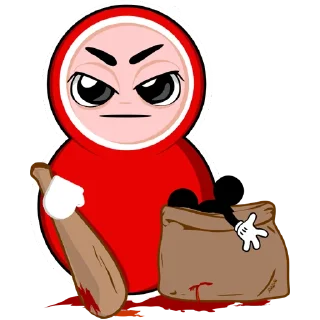 Стикер Nevalyashka_Russia_mem - 1