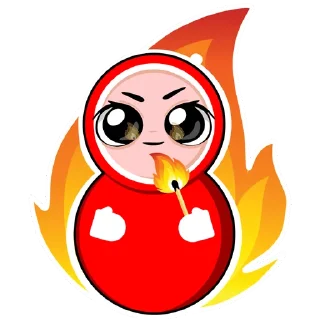 Стикер Nevalyashka_Russia_mem - 2