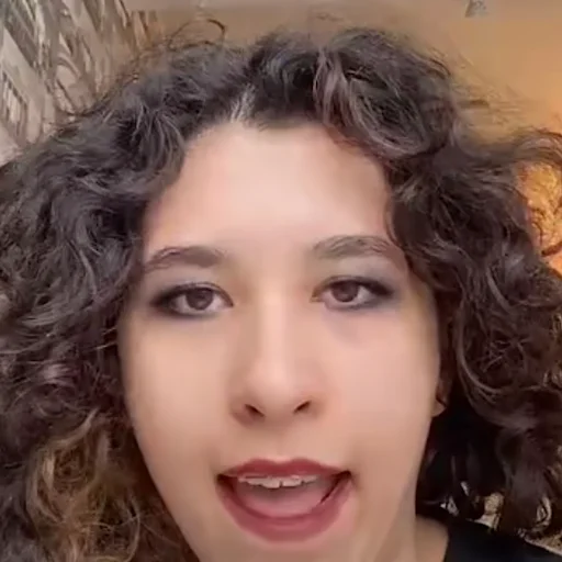 person human face lip