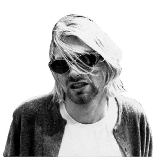 Sticker Kurt Cobain @stickersb2b - 11