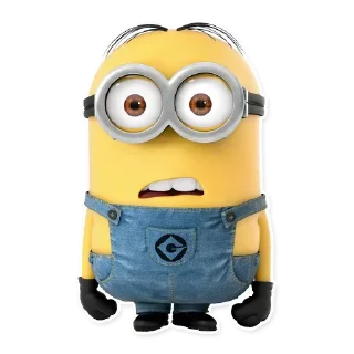 Sticker Minions Back @stickersb2b - 1