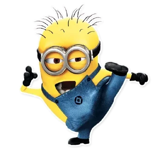 Sticker Minions Back @stickersb2b - 10