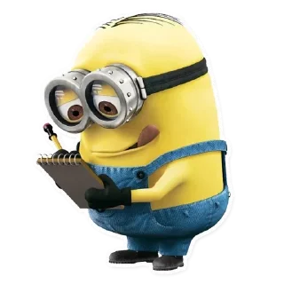 Sticker Minions Back @stickersb2b - 8