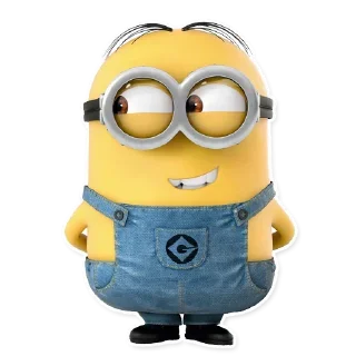 Sticker Minions Back @stickersb2b - 0