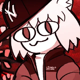 Sticker Неко арк - 0