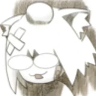 Sticker Неко арк - 4