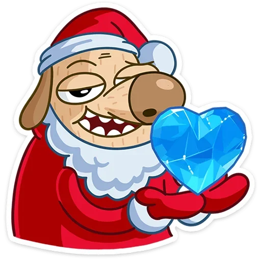 Новогодний Дигги (@TgSticker) - 