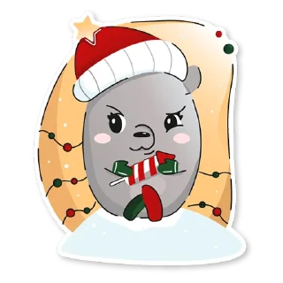 Стикер New Year - 0