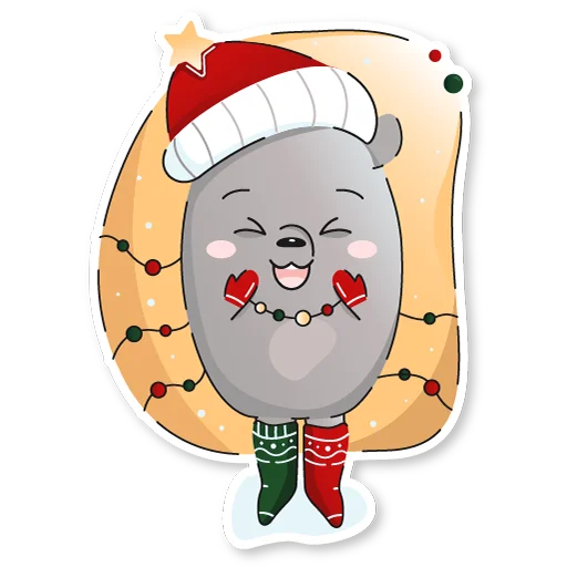 Стикер New Year - 1