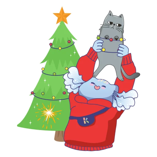 Sticker newyearkpb - 1