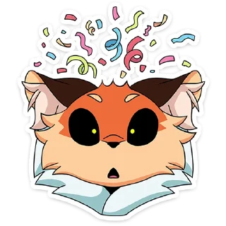 Стикер Новогодняя Алиса -  @stickers_vk - 1