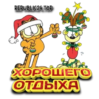 Sticker НГ ДНР 2024 - 1