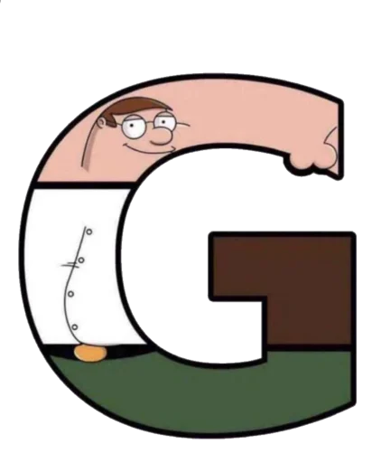 Стикер niggergriffin - 1