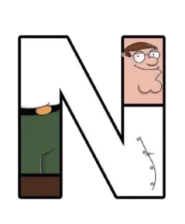 Sticker Peter Nigger - 0