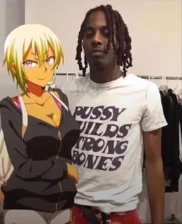 Sticker Негры нигеры пидары - 2