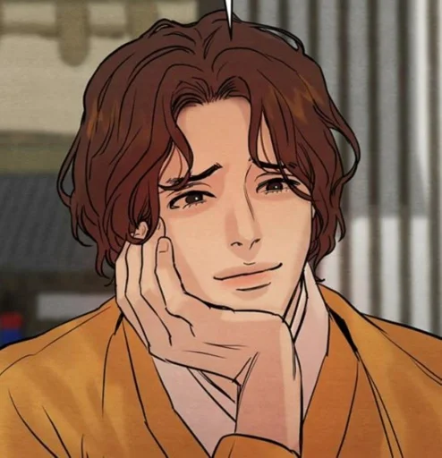 cartoon human face illustration