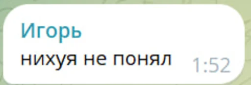 нихуя не понял - 