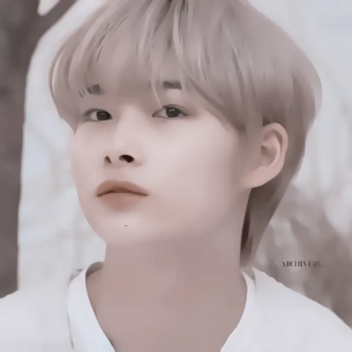 person human face pageboy