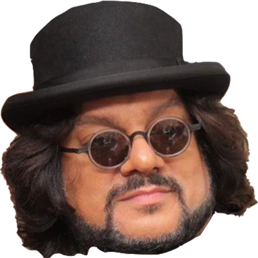 headdress human face hat