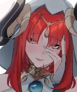 Стикер Прекрасная танцовщица  @nilloy_bot 🪷 - 10