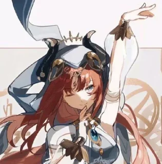 Стикер Прекрасная танцовщица  @nilloy_bot 🪷 - 1