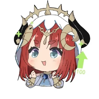 Стикер Прекрасная танцовщица  @nilloy_bot 🪷 - 5