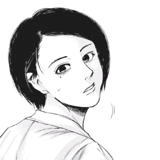 Стикер 旧多 二福 by @tokyoghoulstickers - 4