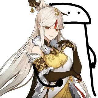 Sticker ningguang_simp - 5