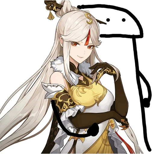 Sticker ningguang_simp - 1