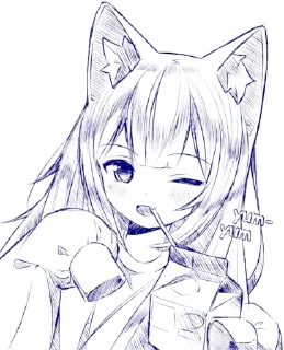 Sticker @nispart :: @anime_stickss - 1