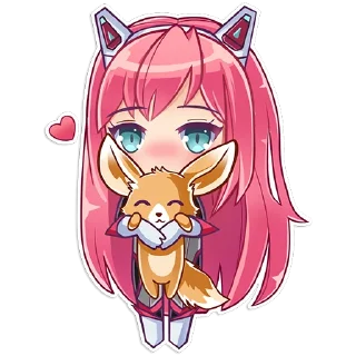 Sticker Nivis-chan - 8