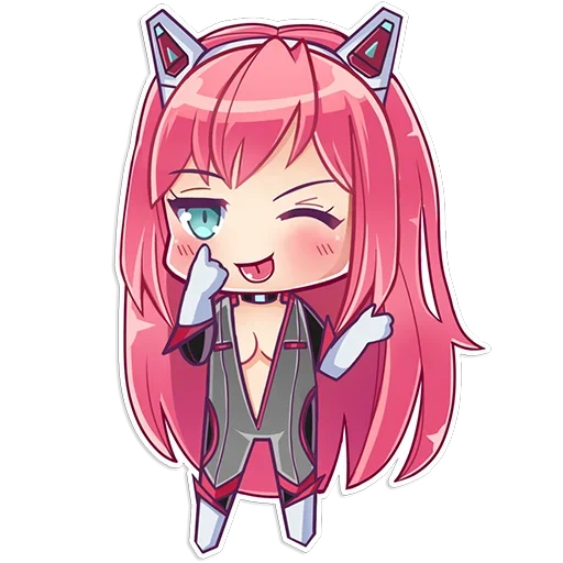 Sticker Nivis-chan @stickerdom - 9