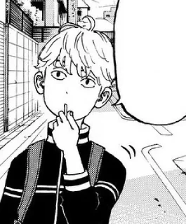 Sticker Наш канал - @animestickerb - 6