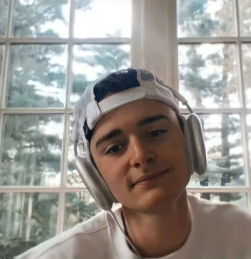 human face person window