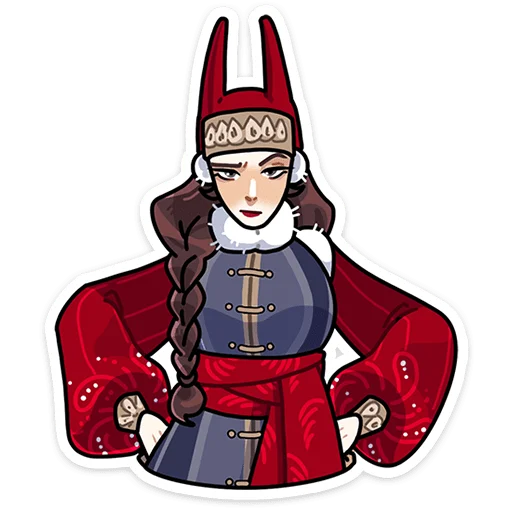 Боярыня Злослава :: @stickroom - 