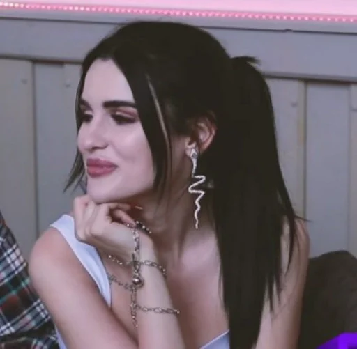 human face person long hair