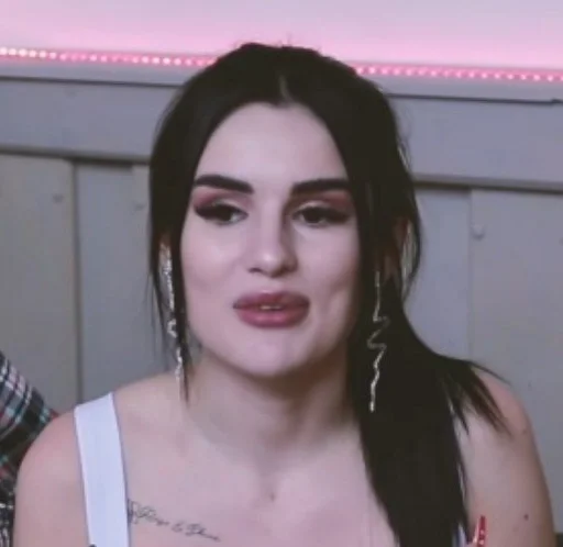 human face person lipstick