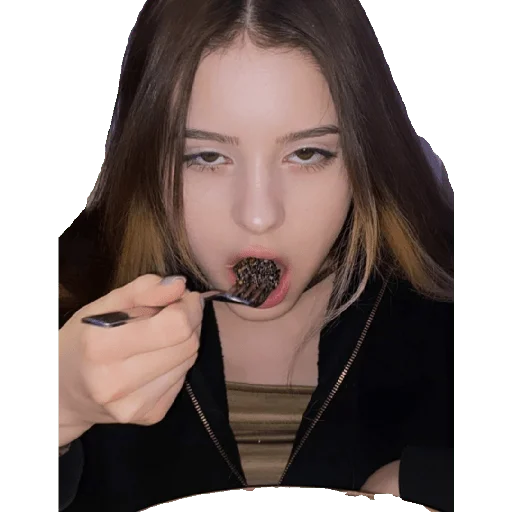 person human face lipstick