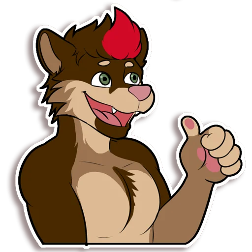 Sticker northinudog - 1