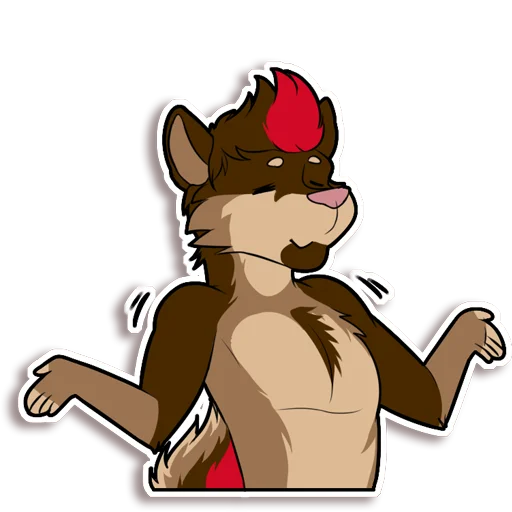 Sticker northinudog - 1