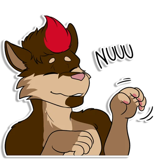 Sticker northinudog - 1